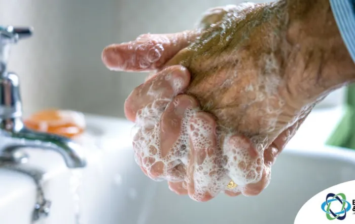 Small daily habits like hand washing support infection prevention in seniors.