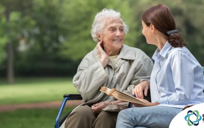 A companion caregiver fights depression in seniors through home care